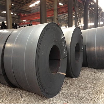 S235jr S275jr St37 bobinas de acero suave laminadas en caliente 4FT Ancho 0,8*245 Para construcción