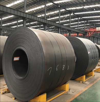 AISI S235jr Q235 16 mm de acero laminado en frío en caliente negro Ms caldera ligera bobinas de chapa de acero de bajo carbono