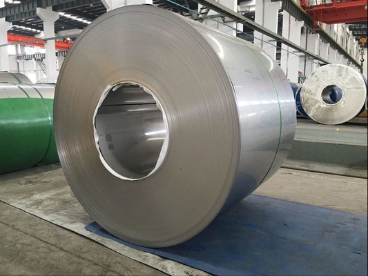 SS AISI GOST ASTM 304 203 301 Grado de acero inoxidable bobina 2B No 1 Superficie 4K