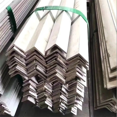 Barras de ángulo de acero inoxidable de tipo SS DIN JIS AISI ASTM 301 302 304 de grado 3 mm 5 mm de espesor
