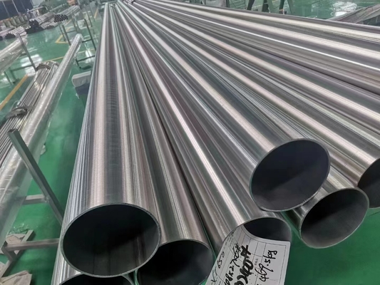 Tubo de acero inoxidable sin costura para la industria laminado en caliente DIN AISI ASTM 201 301 304