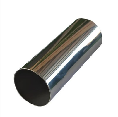 Tubo de acero inoxidable sin costura 1.4301 1.4372 1.4845 grado 0,3 mm de espesor BA laminado en frío / superficie pulida