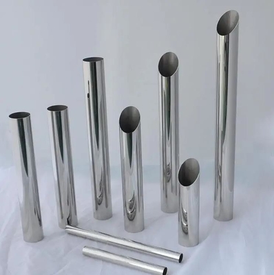 ASTM A312 Tp316L Tubos de acero inoxidable sin costura Soldados B36.19 12 pulgadas Sch10 6m 321 Superficie pulida laminada en caliente