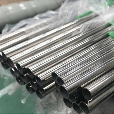 AISI ASTM 304 321 316 Ss Superficie pulida redonda 3 mm-100 mm Tubos de acero inoxidable sin costura