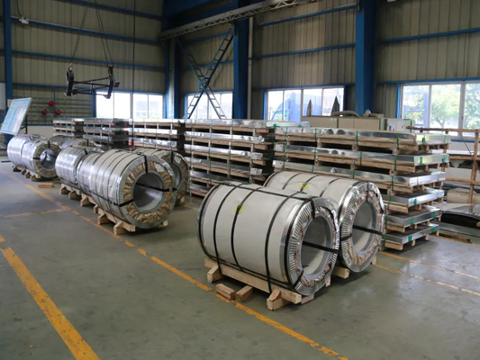 Envase de acero inoxidable ASTM 304 321H 347 de grado laminado en frío 1 mm 1,2 mm espesor 1000 mm 1219 mm anchura BA/2B Superficie